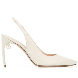 Nicholas Kirkwood 'Mia' Slingback Pumps in Nude